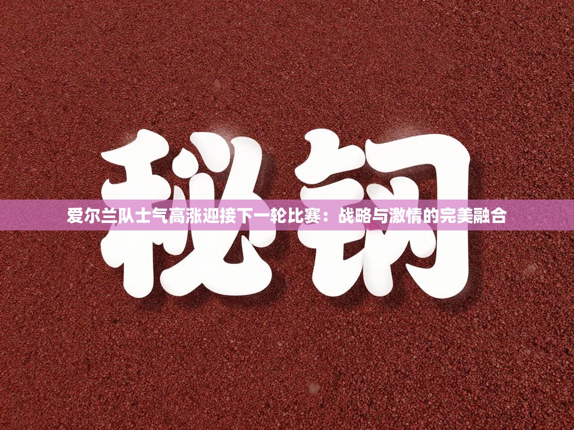 爱尔兰队士气高涨迎接下一轮比赛:战略与激情的完美融合 第1张